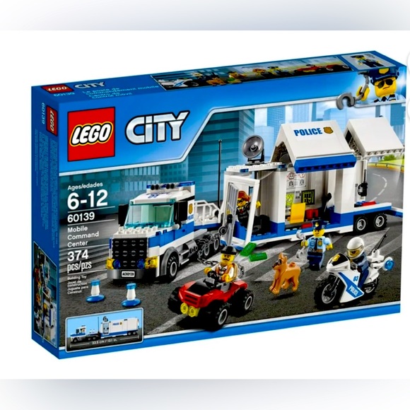 NWT NIB LEGO City Police Mobile Command Center 60139 (374 Pieces) Retired model - Picture 1 of 3